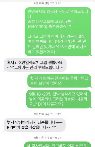 대이산 숲속 캠프 이미지