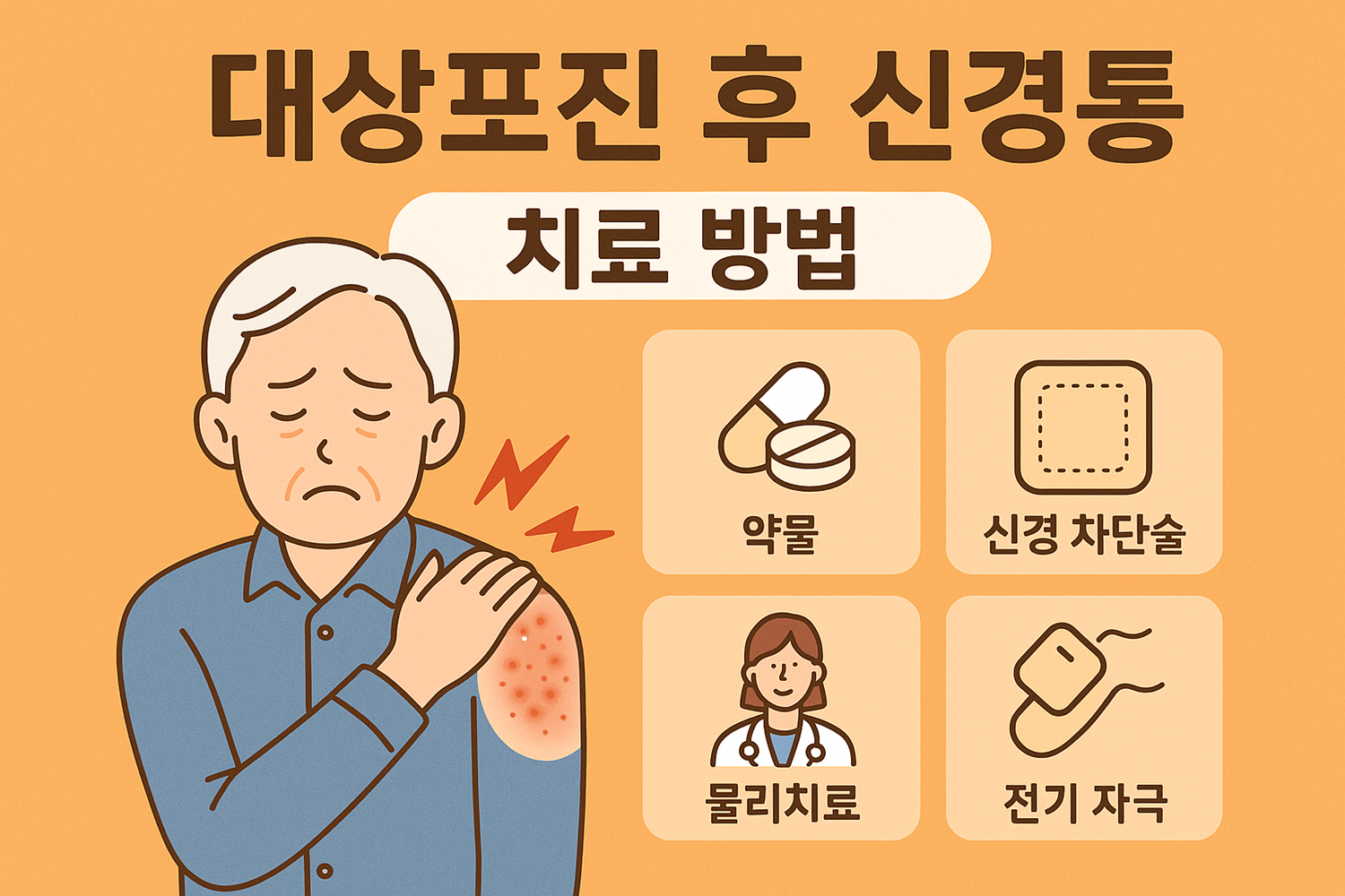 대상포진 후 신경통 치료 방법