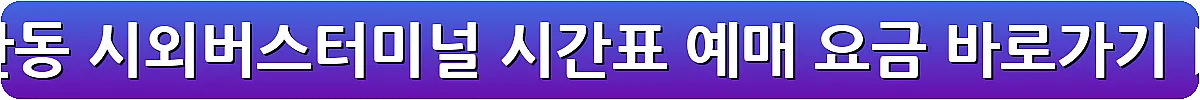 안동 시외버스터미널 시간표 예매 요금_16