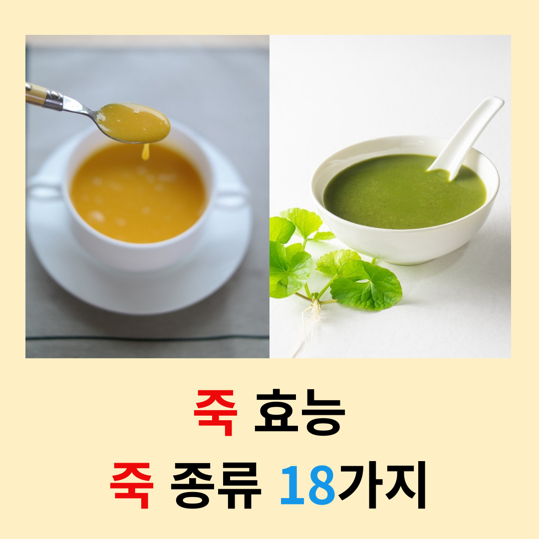 죽-효능과-종류-18가지