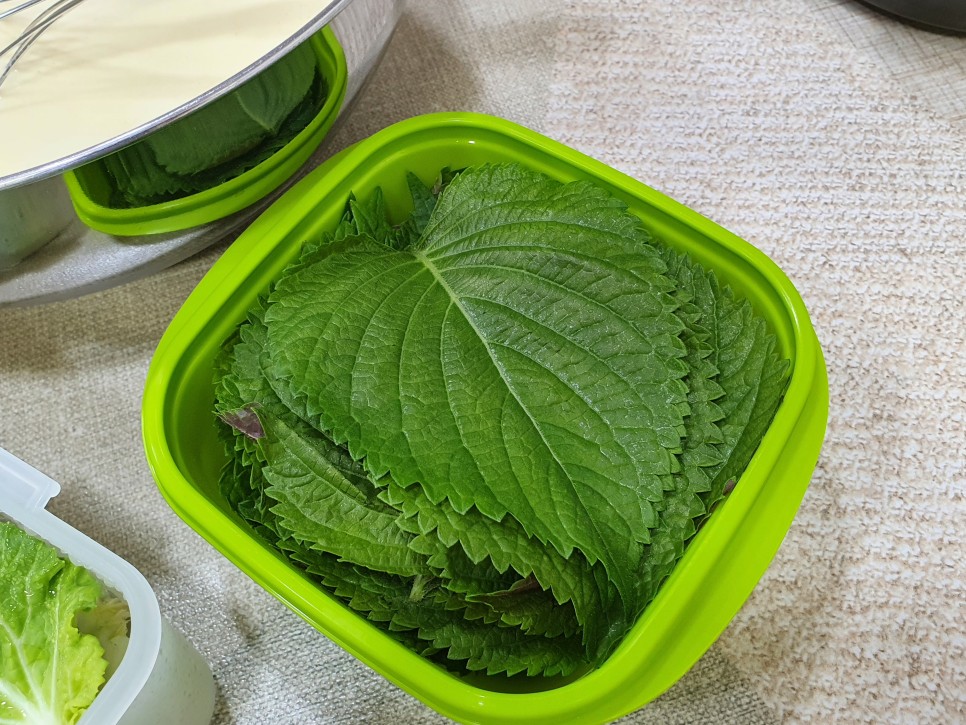 바삭바삭 정말 맛있어요 깻잎전 만드는 법 7