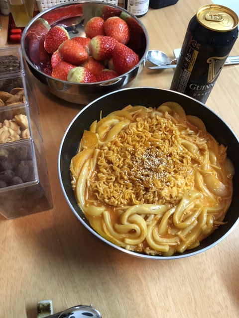  풀무원]자꾸자꾸 생각나!!!!! 달콤고추장크림, 누들떡볶이