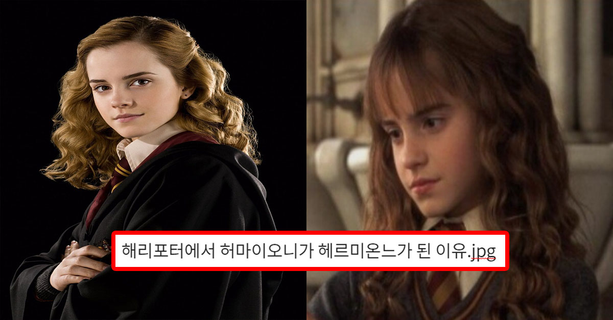  해리포터에서 허마이오니가 헤르미온느가 된 이유.jpg