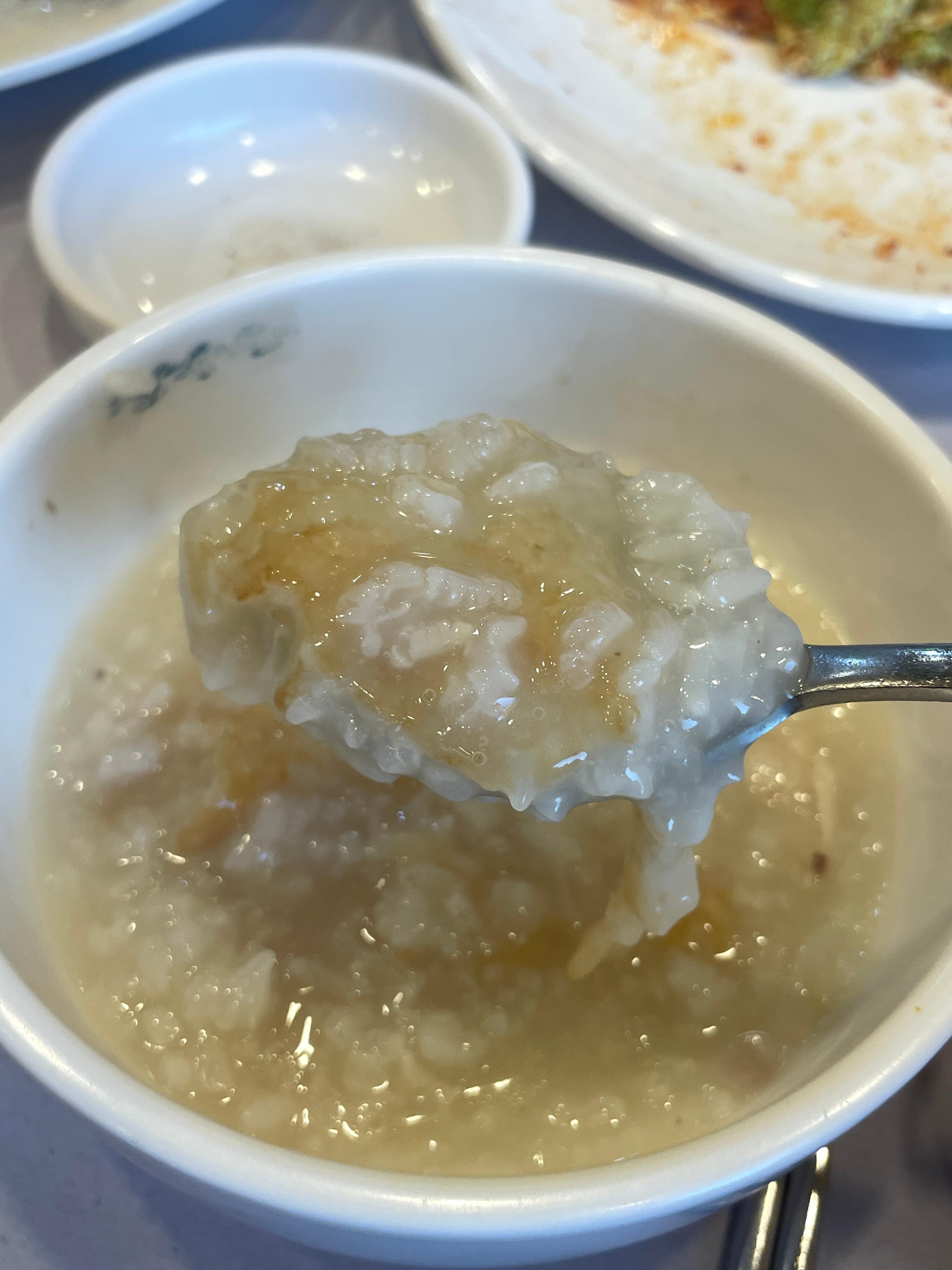 의왕 장수촌 누룽지 죽