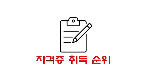  중장년 자격증 취득 순위 (2019년 고용노동부발표)