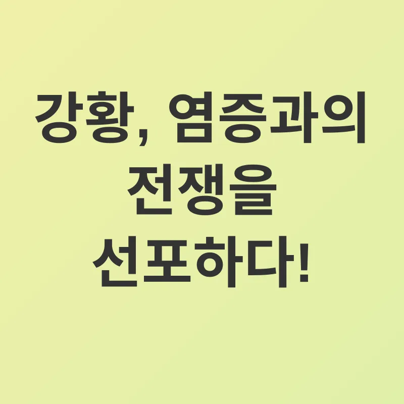 강황의 효능_1
