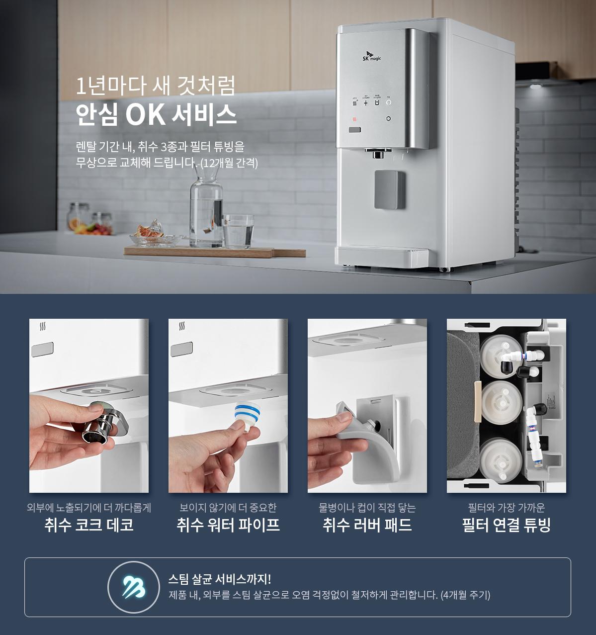 매직케어정수기 이미지