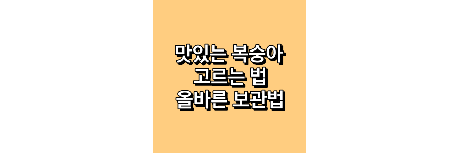 맛있는-복숭아-고르는-법-및-올바른-보관법