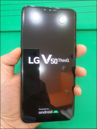 LG-휴대폰-강제-재부팅-방법-V50-재부팅화면