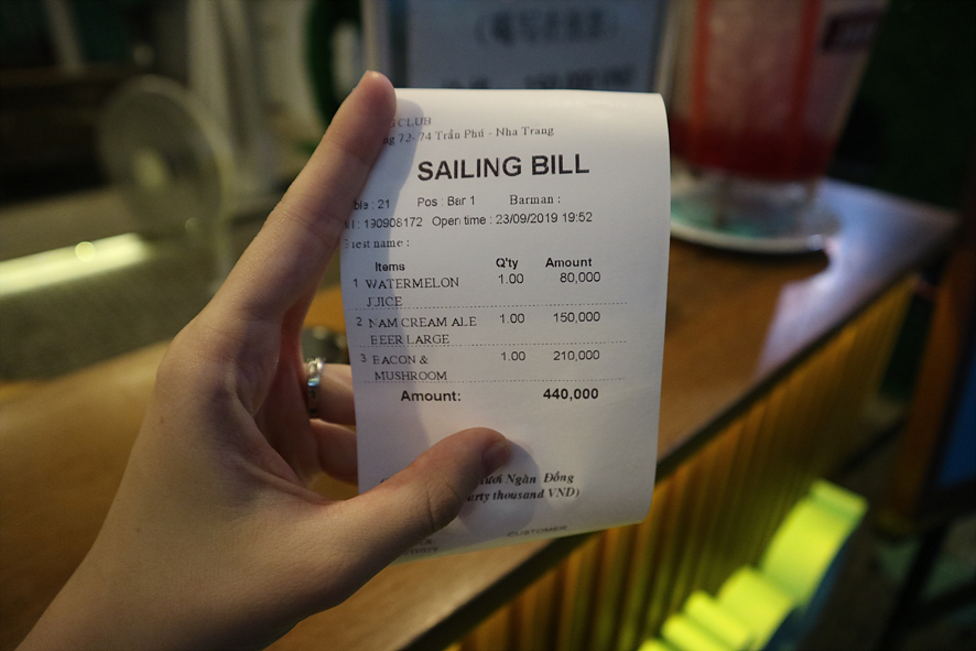 세일링 나트랑 맛집 클럽 sailing club 5