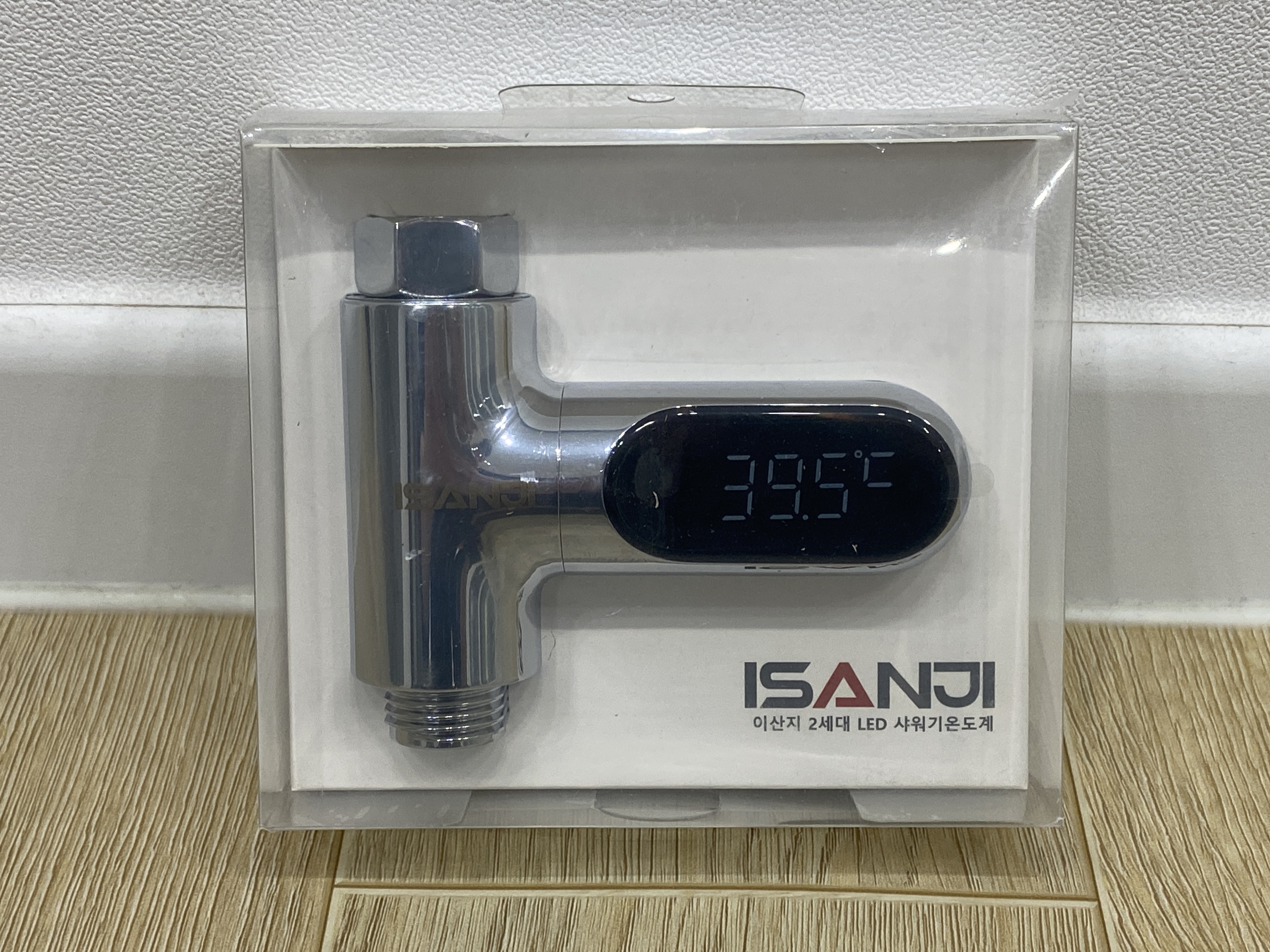 이산지 LED 샤워기 온도계 2세대 후기 썸네일