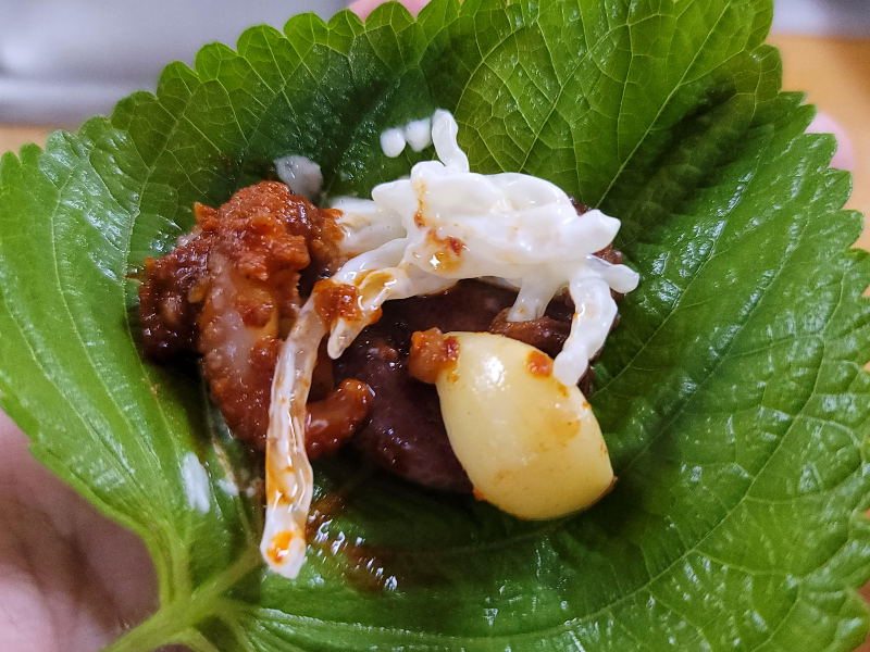 쭈꾸미 쌈
