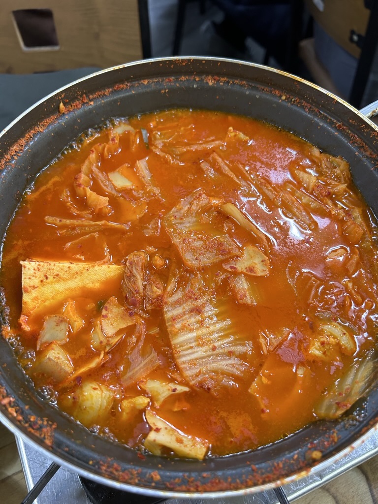 은주정김치찌개