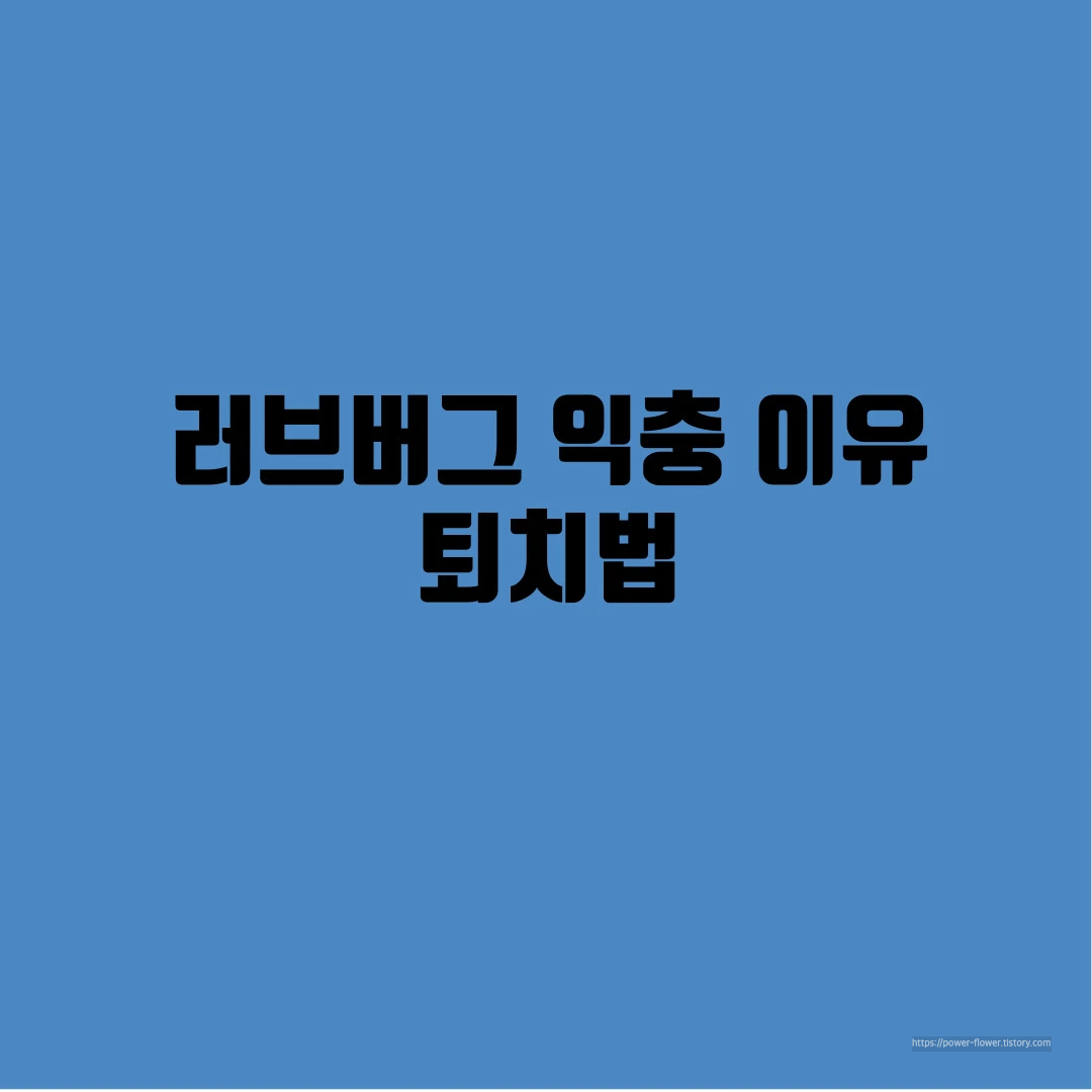 러브버그-익충