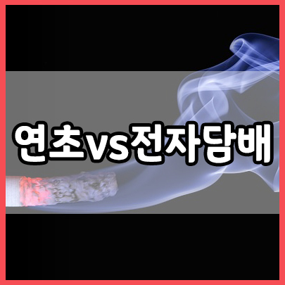  연초 vs 전자담배, 과연 전자담배는 연초보다 건강에 덜 해로울까?
