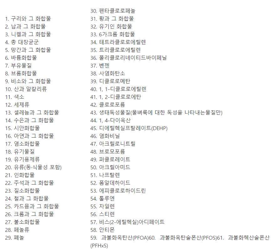  수질오염 에 관한 모든 것