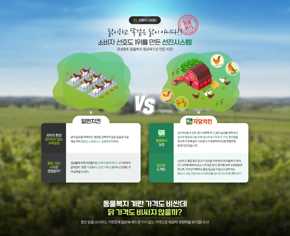 자담치킨 창업상담