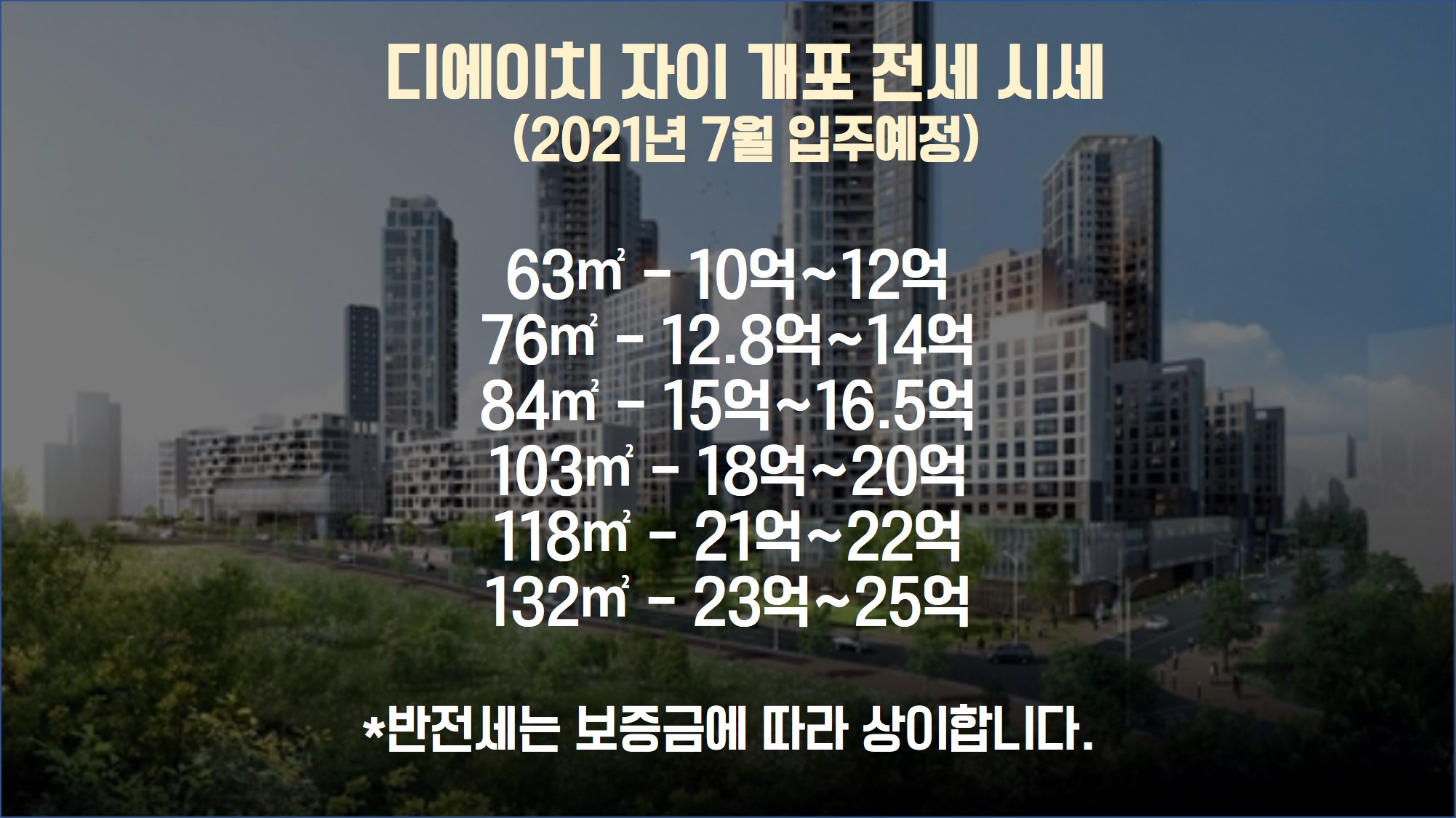 디에이치자이개포시세
