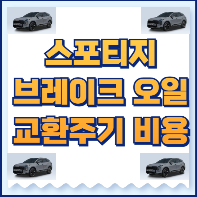 스포티지 브레이크 오일