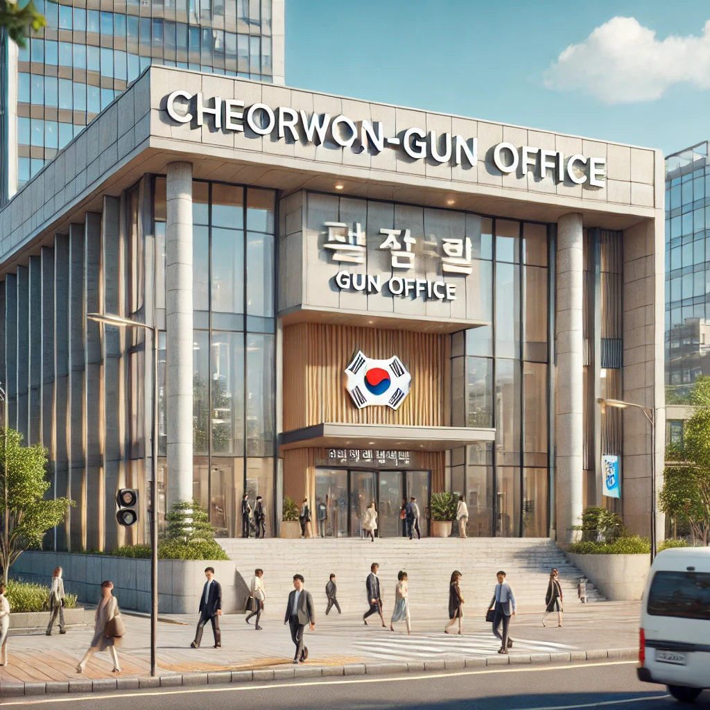 철원군청 외관