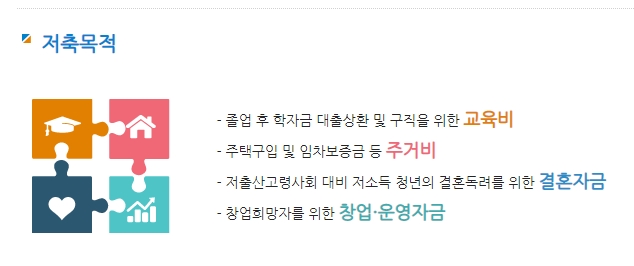 청년통장_목적