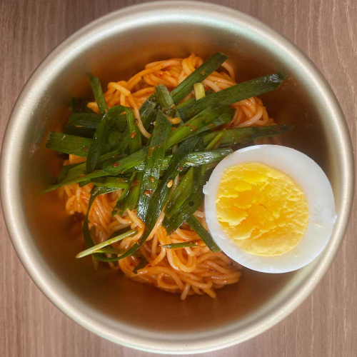 비빔국수 완성