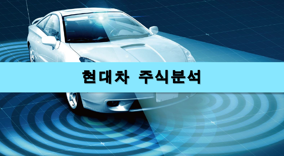  [주식정보] 현대차 주식분석