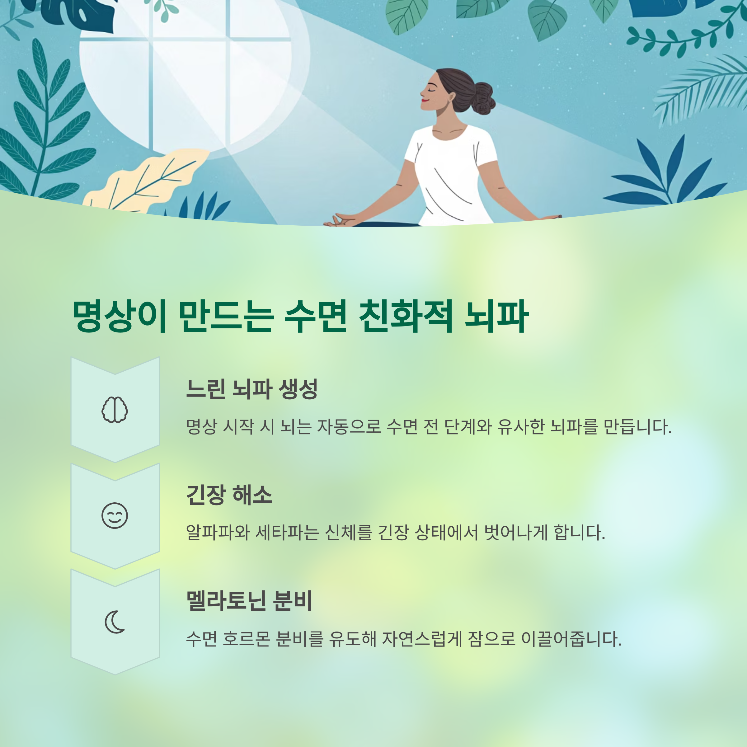 명상이 바꾸는 밤의 질, 수면의 질을 높이는 비밀 - 명상과 수면의 관계는 뇌과학적으로 어떻게 설명될까? - 명상이 뇌파에 미치는 직접적 효과 명상이 바꾸는 밤의 질, 수면의 질을 높이는 비밀 - 명상과 수면의 관계는 뇌과학적으로 어떻게 설명될까? - 명상이 뇌파에 미치는 직접적 효과
