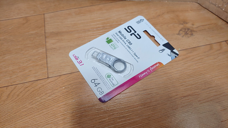  USB추천 실리콘파워 MOBILE C80 64GB C타입 멀티USB OTG