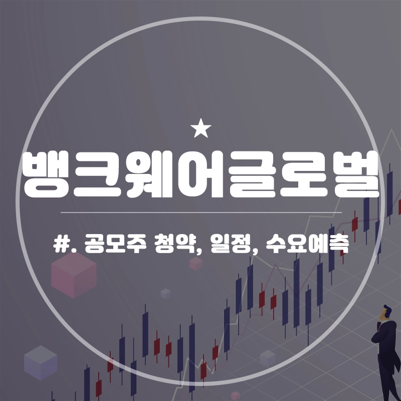 뱅크웨어글로벌-공모주-청약-수요예측-결과