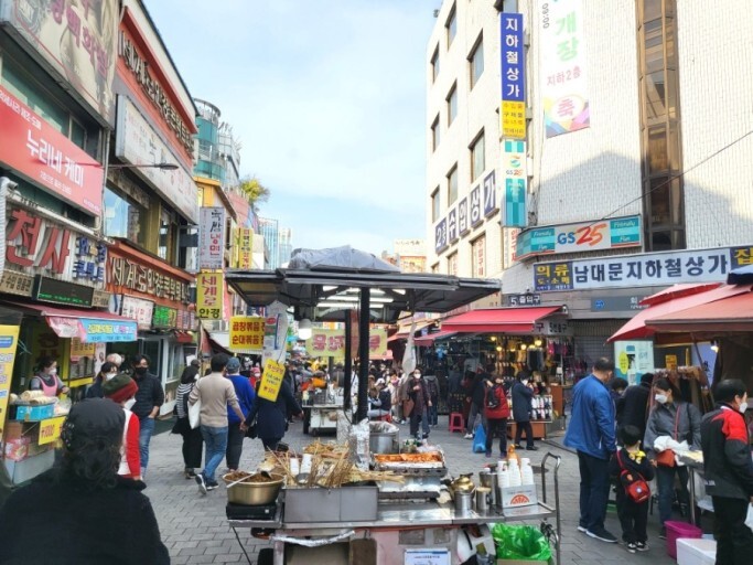  [먹자골목 시리즈] 12. 남대문시장 보리밥 칼국수 골목