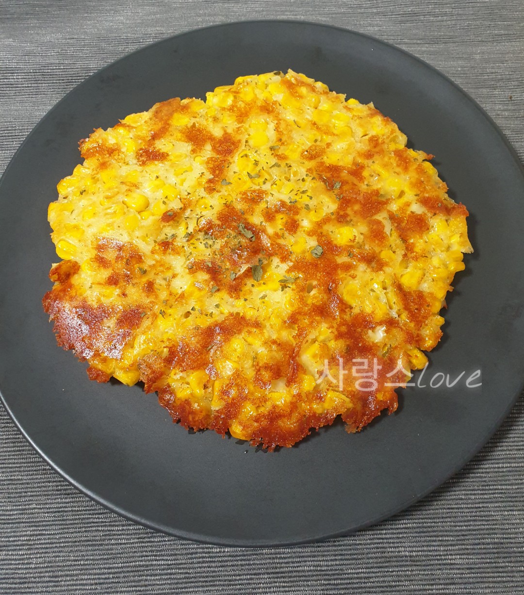  콘 옥수수 전 만들기 간식으로 좋아요
