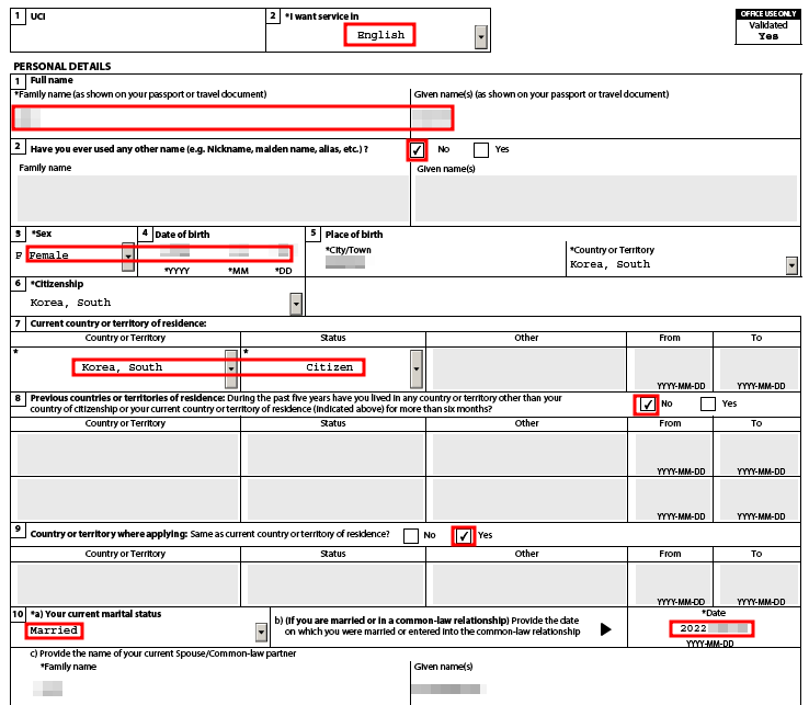 Open Work Permit