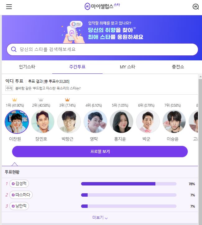 My Celebs Ikdi에 투표하는 방법 7