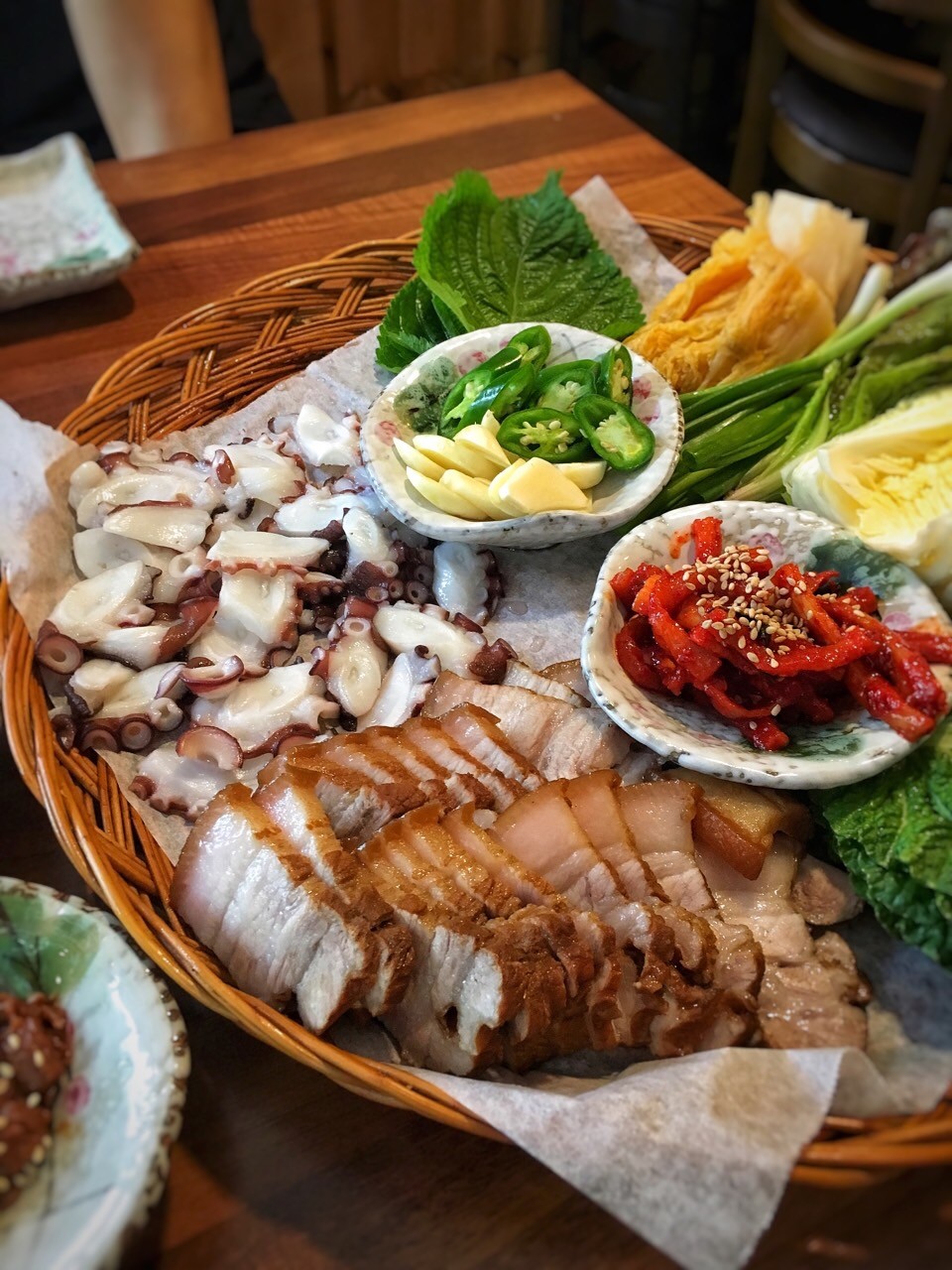 [부산 남천동] 도심 속 멋스러운 신상품 한식당(편백나무찜+낙지볶음) "청산1954"