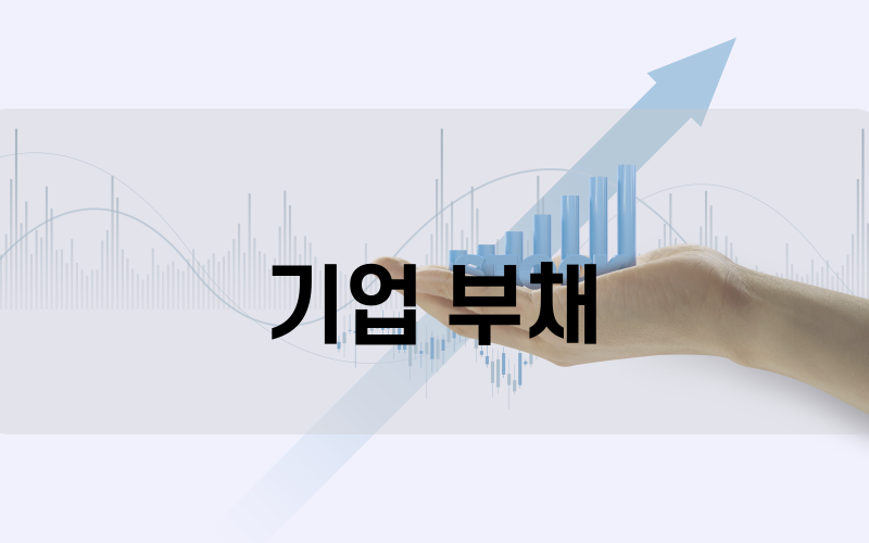  기업 회계 용어 부채란 무엇이며? 종류는?