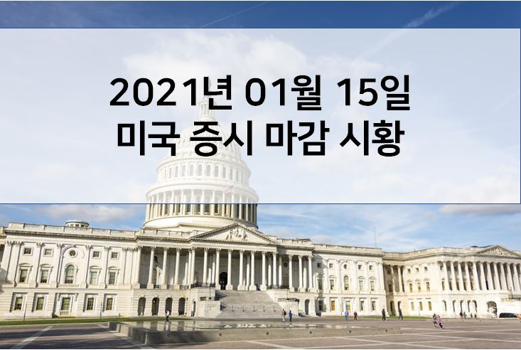  1월 15일 미국 증시 마감 시황(주말에 일어난 해외 이슈-Xom  sec 조사, 은행주 실적발표, 네덜란드 무단시위)