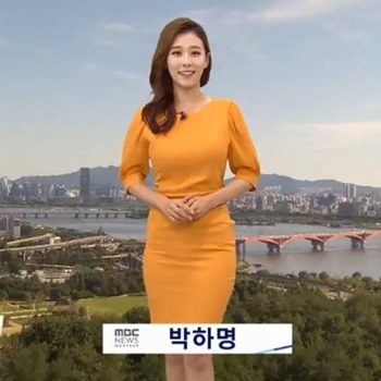 박하명 기상캐스터
