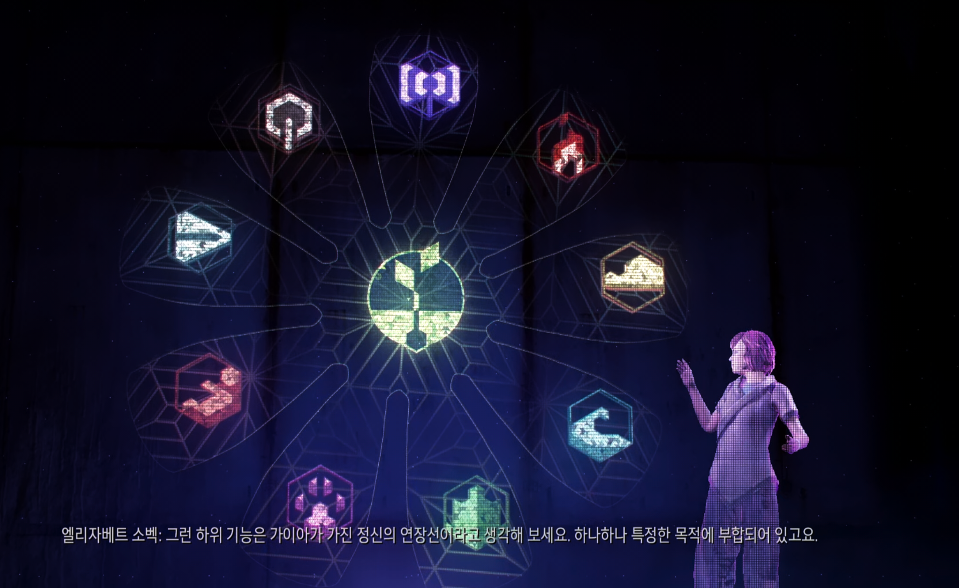  호라이즈 - 가이아 하부 기능 AI 종류 및 설명