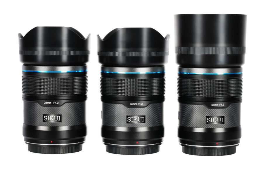 SIRUI Sniper F1.2 렌즈 세트, APS-C 미러리스 카메라를 위한 인물 사진의 완벽한 파트너