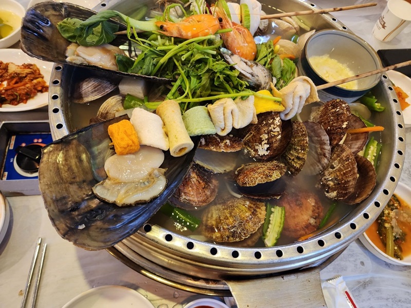 조개전골