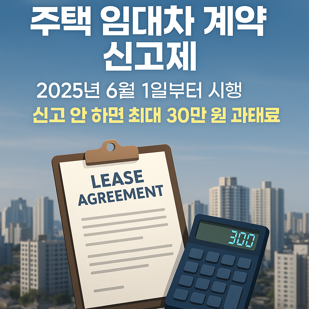 주택 임대차 계약 신고제 이미지