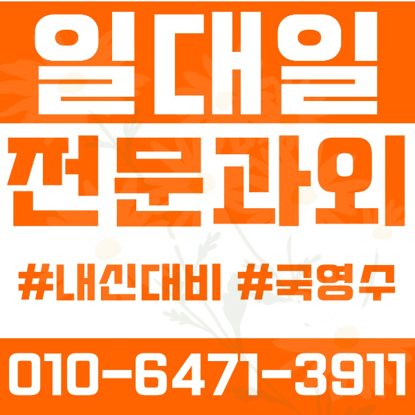 고양 주엽동 초등영어과외 중학생수학과외 선행 예습 복습