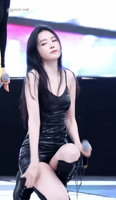  에이핑크 손나은 레자 원피스 레전드 몸매