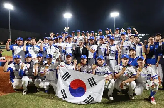 아시안게임 야구 금메달