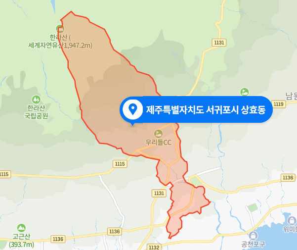  제주 서귀포시 상효동 충돌사고 (2020년 11월 7일 사건사고)