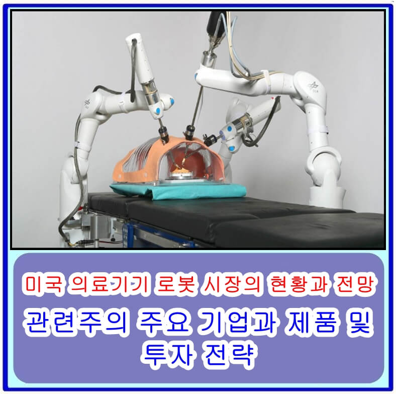 미국 의료기기 로봇 시장