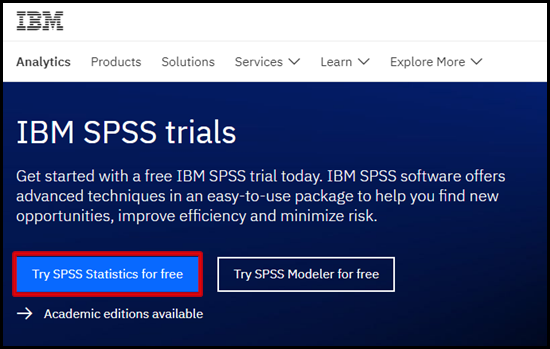  How to use SPSS trial version free for 30 days