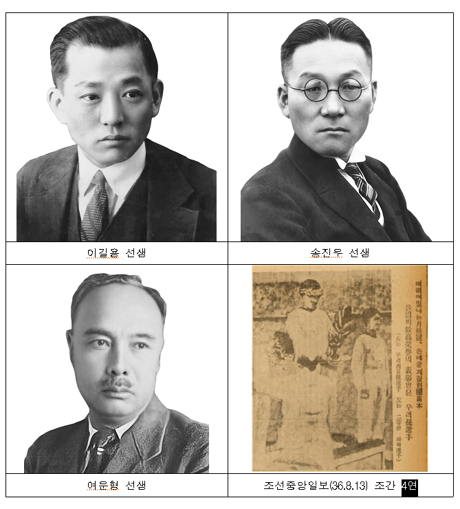  2021년 8월 이달의 독립운동가, ‘이길용·송진우·여운형 선생’ 선정