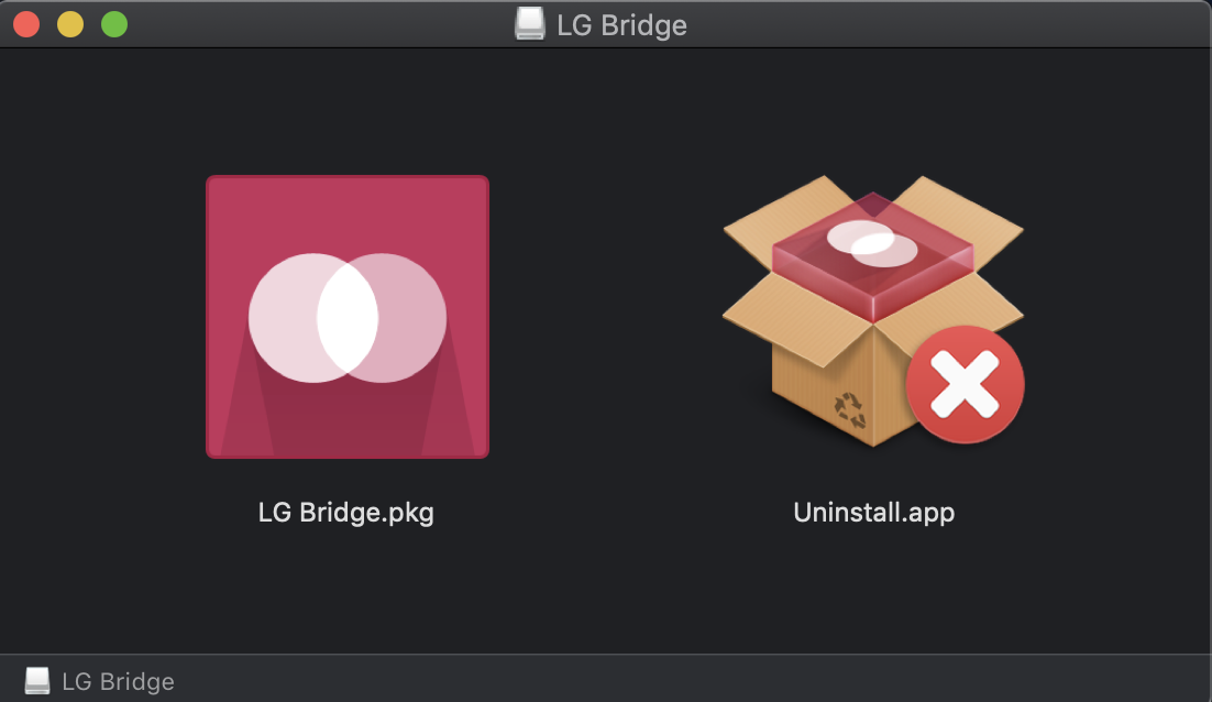 lg bridge for mac